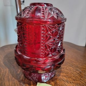Ruby Red Fairy Lamp